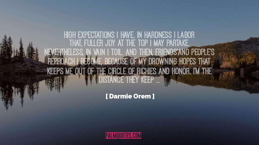 Hardwork quotes by Darmie Orem