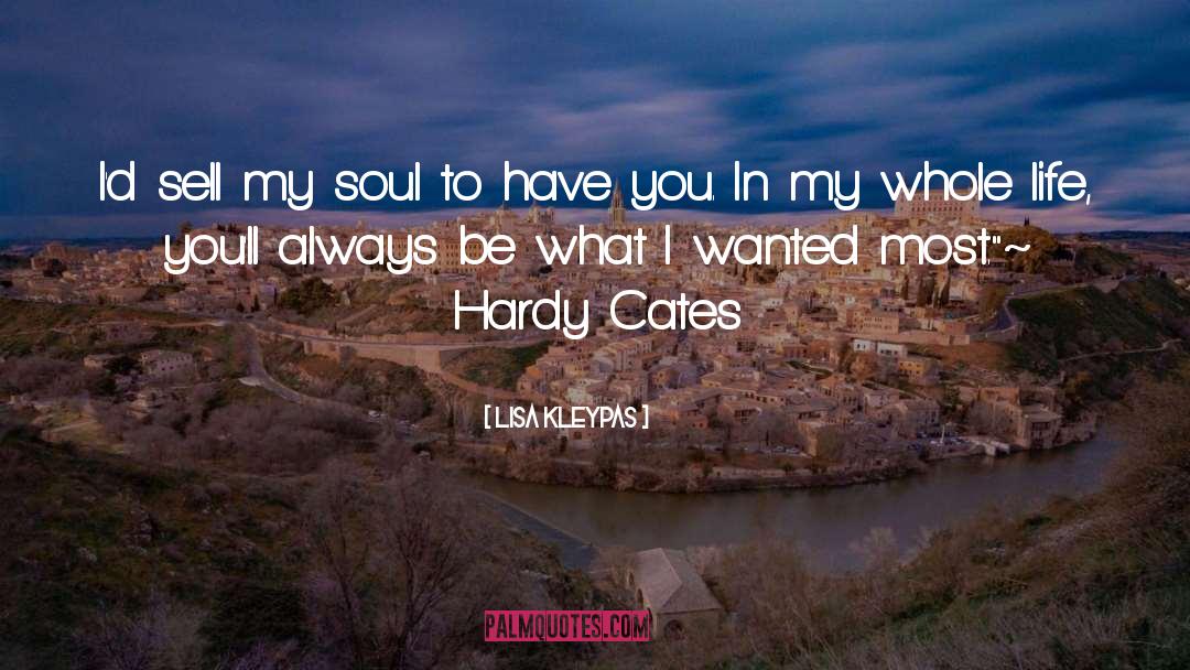 Hardy Cates quotes by Lisa Kleypas