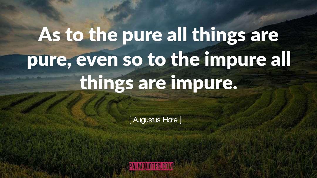 Hare Krishna quotes by Augustus Hare