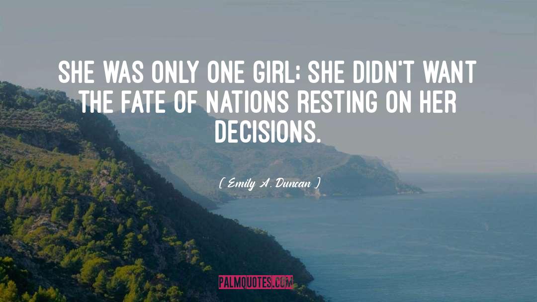 Harem Girl quotes by Emily A. Duncan