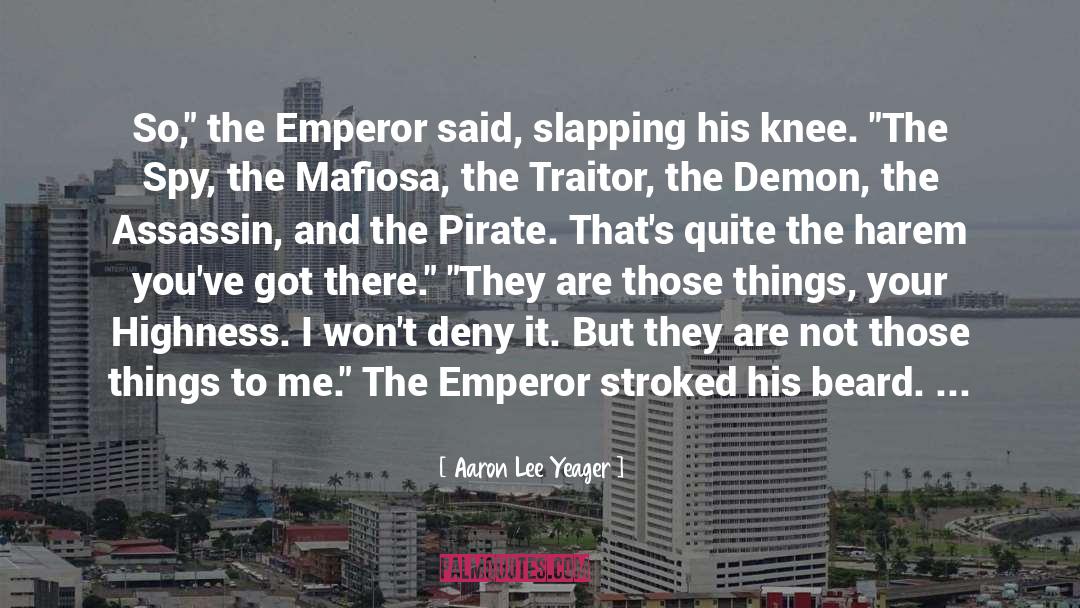 Harem quotes by Aaron Lee Yeager