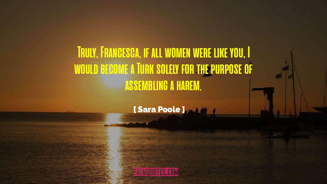 Harem quotes by Sara Poole