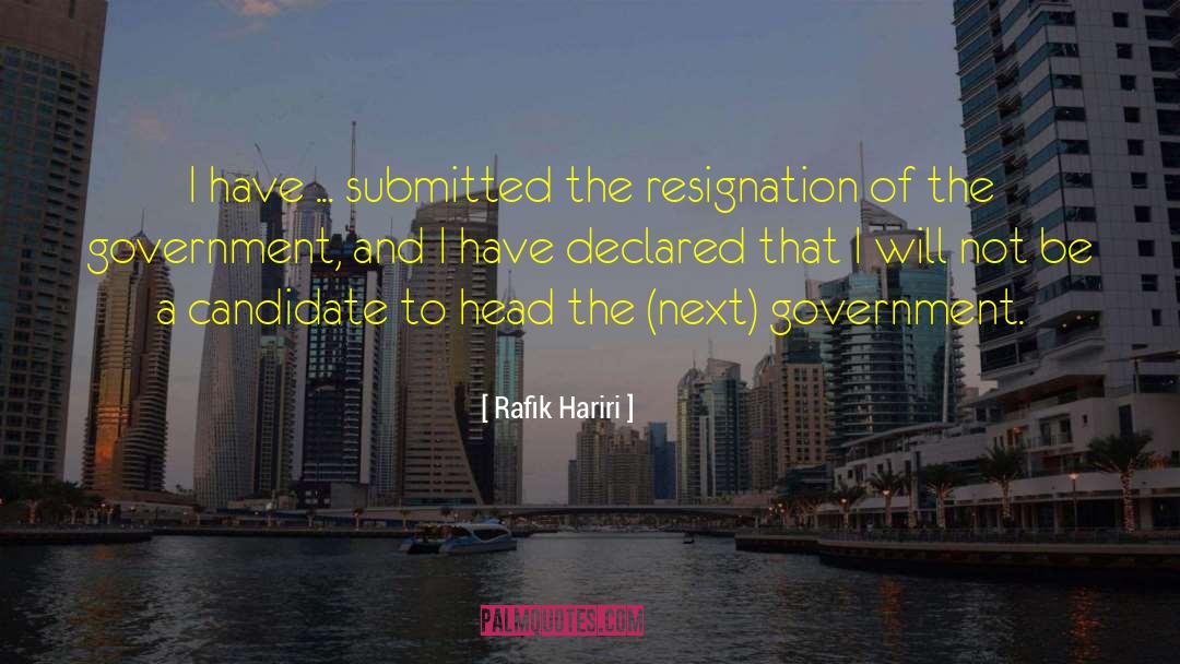 Hariri quotes by Rafik Hariri