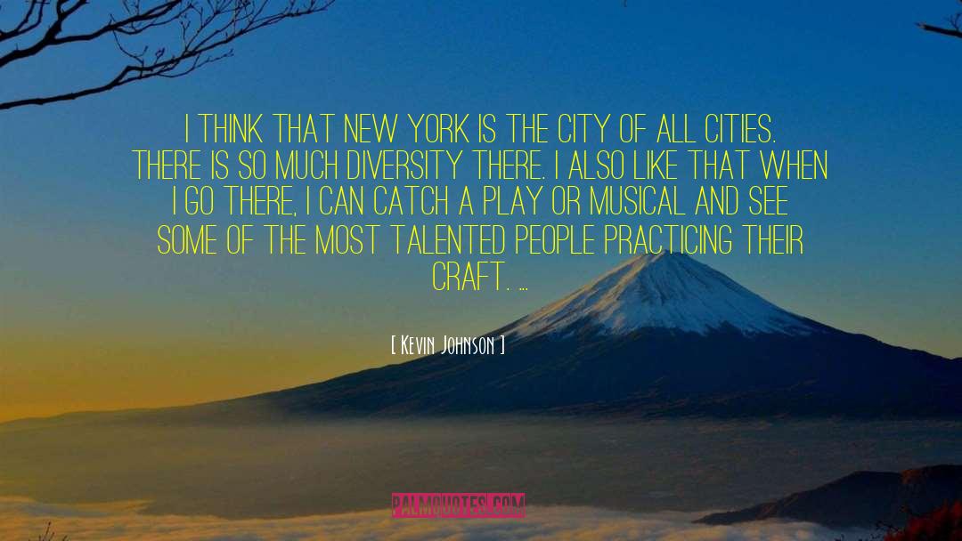 Harlem New York quotes by Kevin Johnson