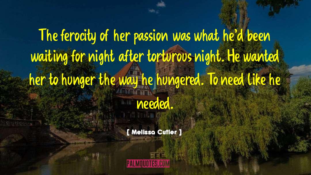 Harlequin Intrigue quotes by Melissa Cutler