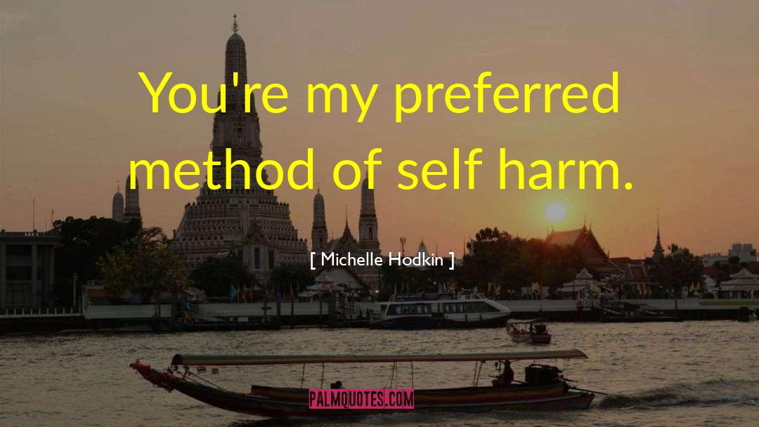Harm Reduction quotes by Michelle Hodkin