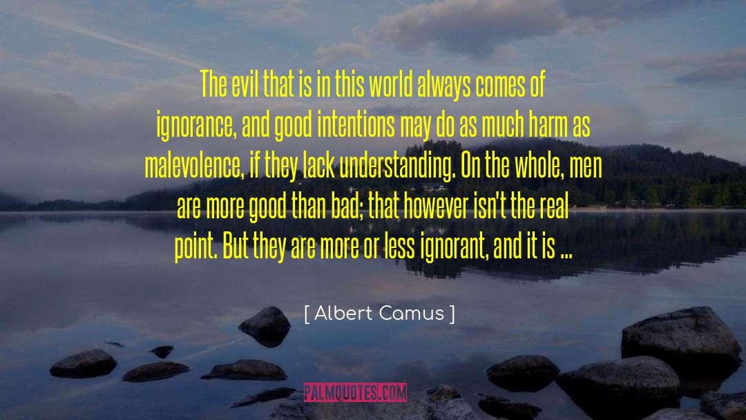 Harm Reduction quotes by Albert Camus