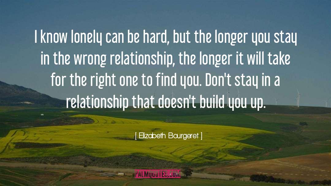 Harmful Relationships quotes by Elizabeth Bourgeret