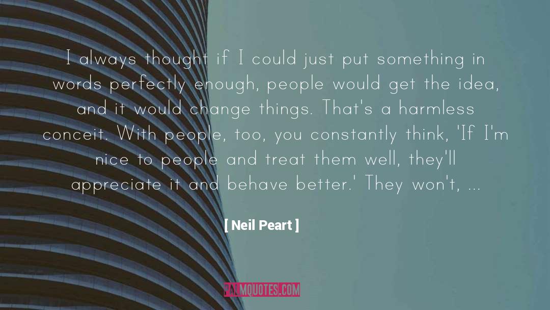 Harmless quotes by Neil Peart