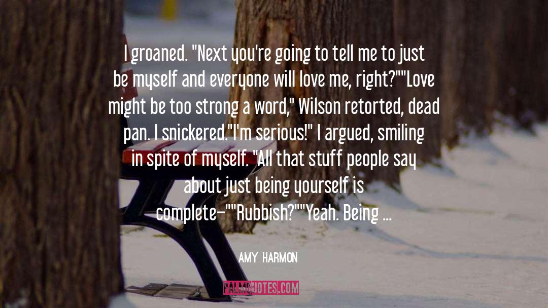 Harmon quotes by Amy Harmon