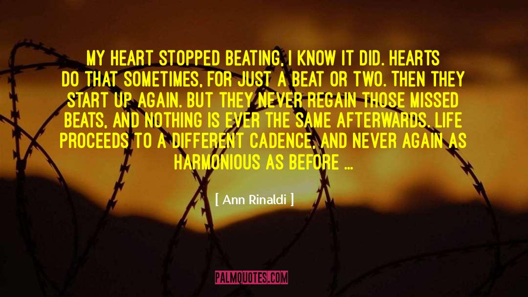 Harmonious quotes by Ann Rinaldi