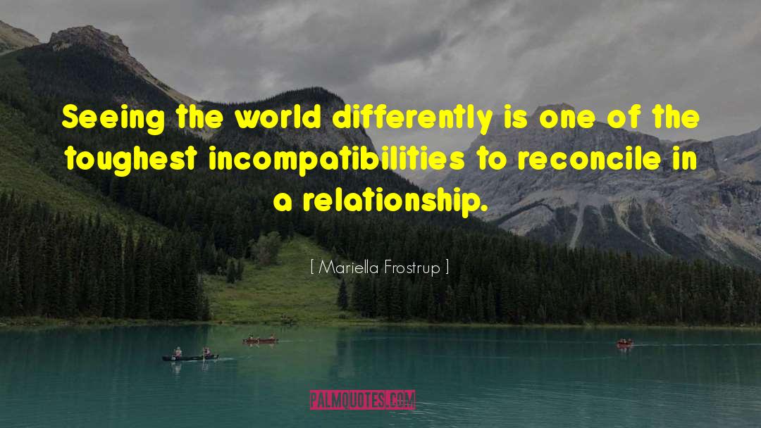 Harmonious Relationship quotes by Mariella Frostrup