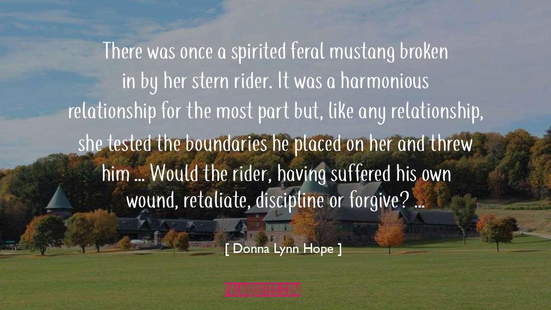 Harmonious Relationship quotes by Donna Lynn Hope