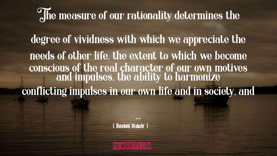 Harmonize quotes by Reinhold Niebuhr