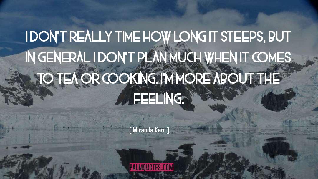 Harmons Cooking quotes by Miranda Kerr