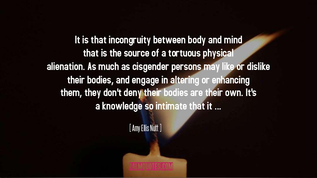 Harmony Between Mind And Body quotes by Amy Ellis Nutt