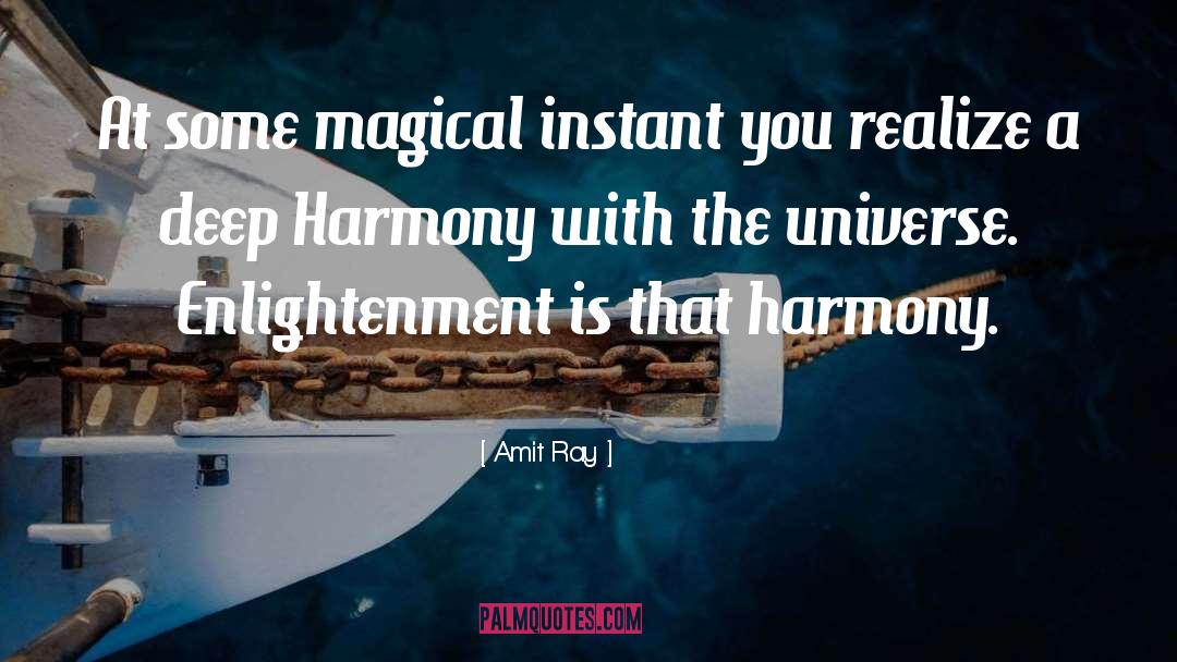 Harmony Between Mind And Body quotes by Amit Ray