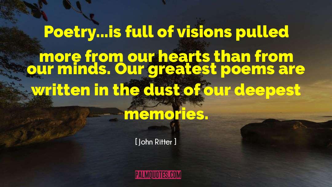 Harmony Dust quotes by John Ritter