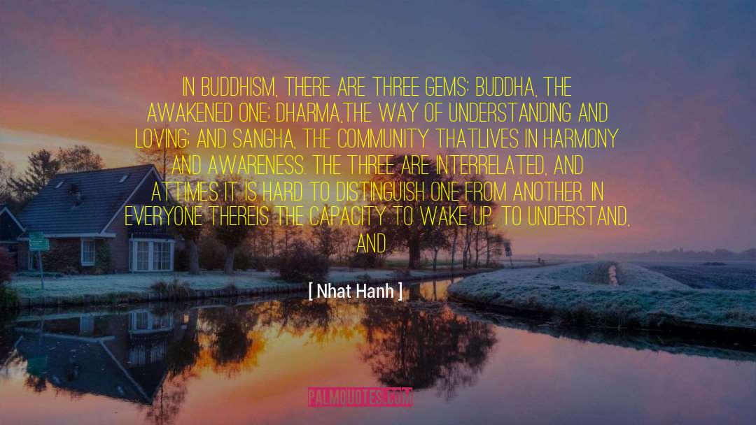 Harmony Dust quotes by Nhat Hanh