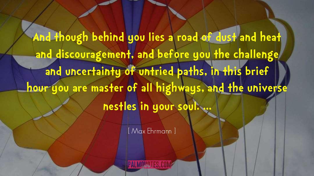 Harmony Dust quotes by Max Ehrmann