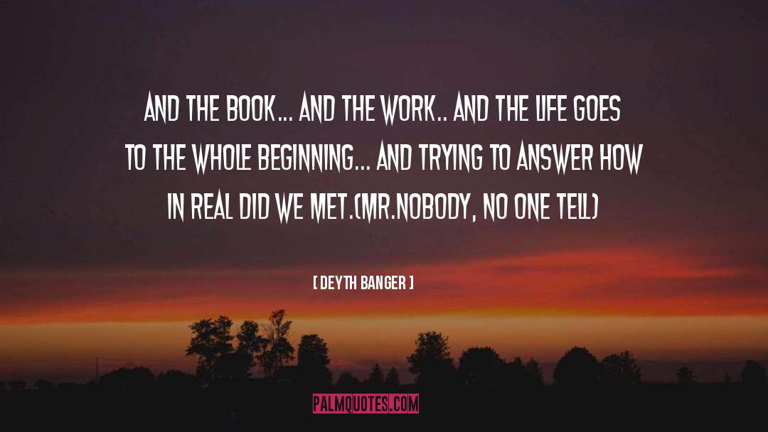 Harmony In Life quotes by Deyth Banger