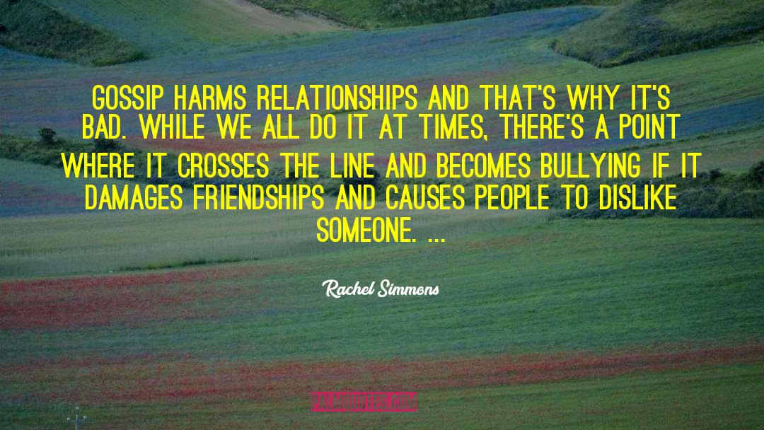 Harms quotes by Rachel Simmons