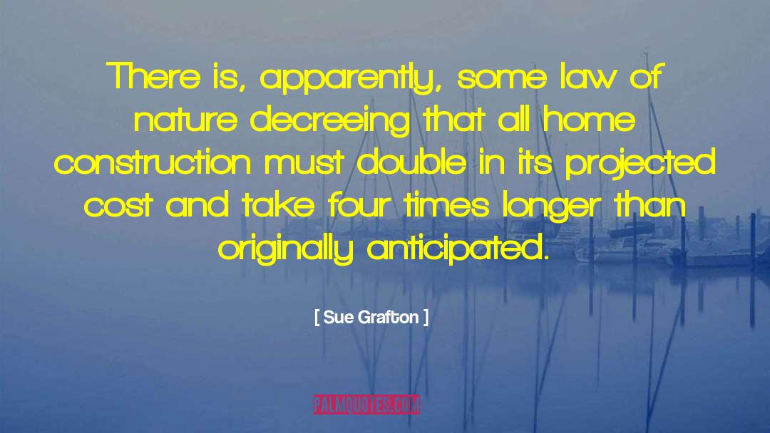Harmsen Construction quotes by Sue Grafton