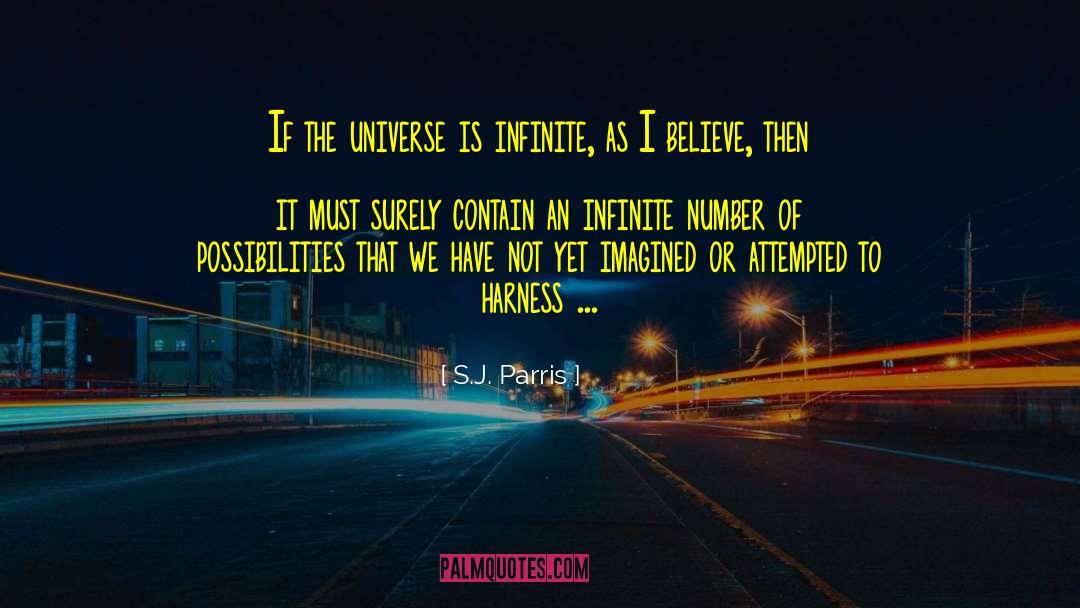 Harness quotes by S.J. Parris