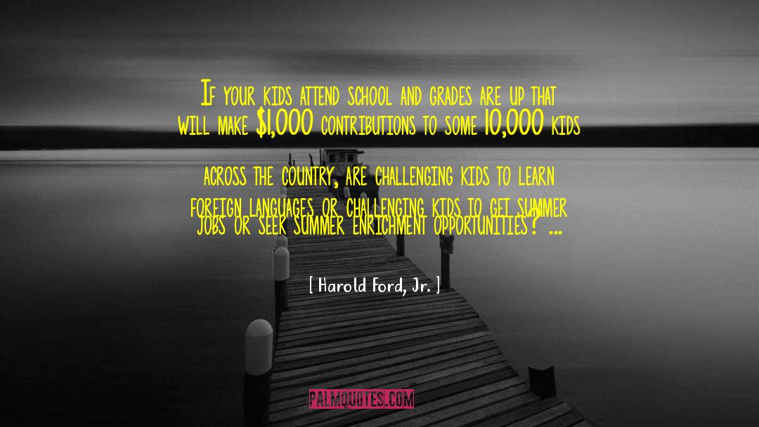 Harold Klemp quotes by Harold Ford, Jr.