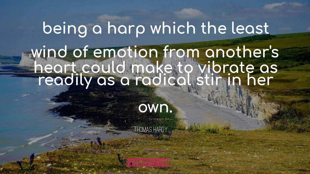 Harp quotes by Thomas Hardy