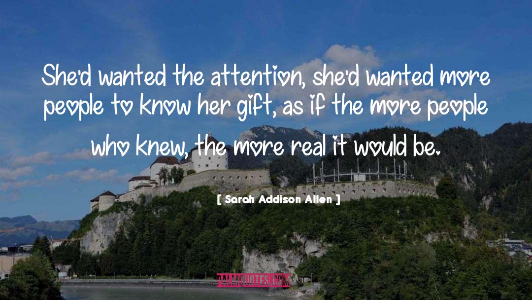 Harper Allen quotes by Sarah Addison Allen