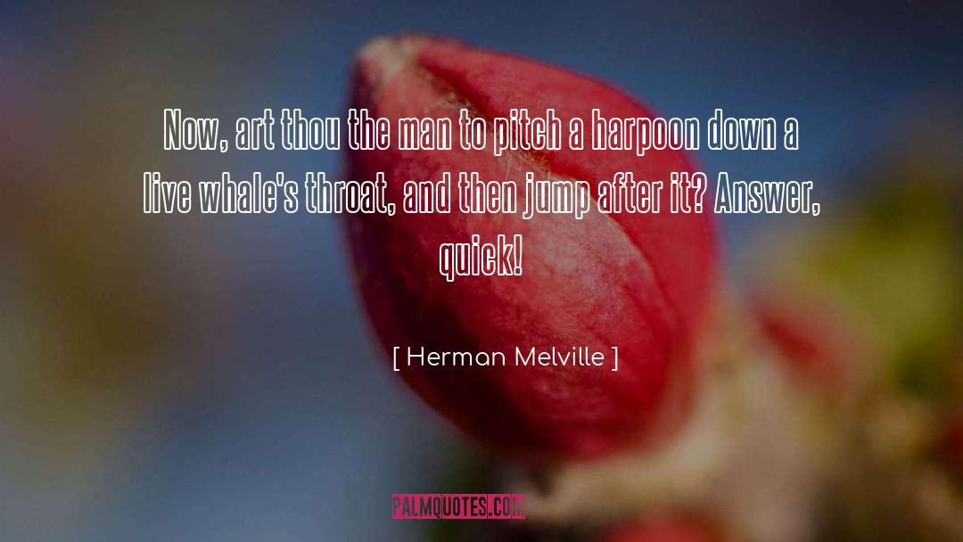 Harpoon quotes by Herman Melville