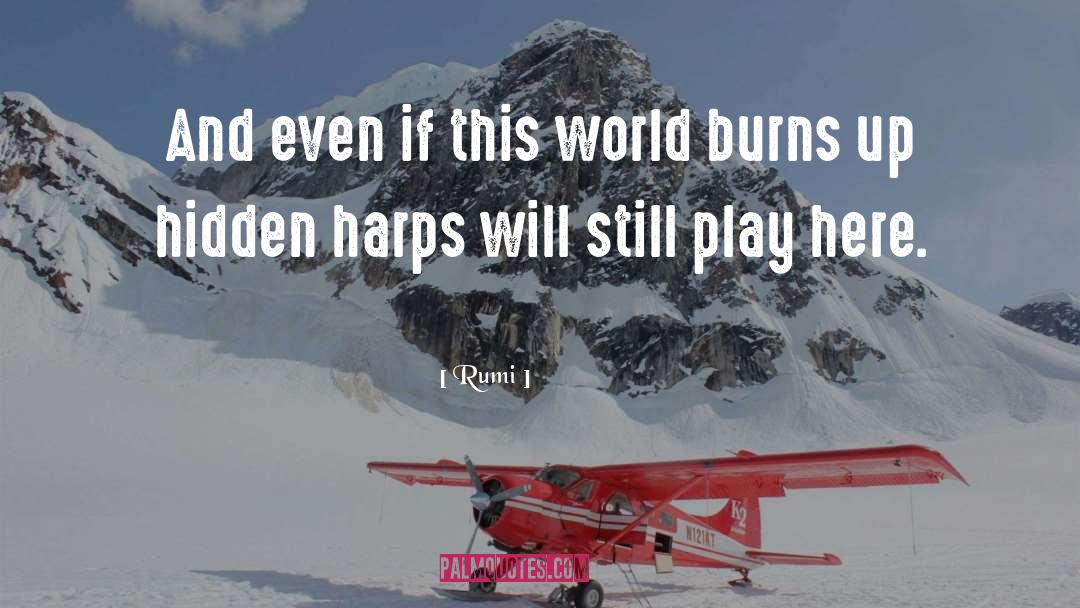 Harps quotes by Rumi