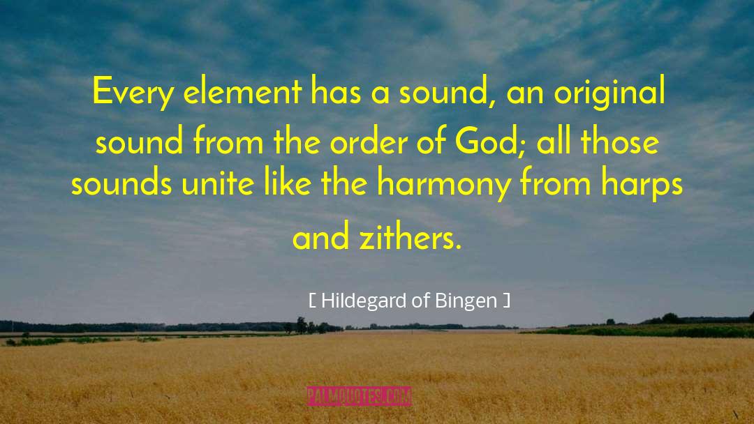 Harps quotes by Hildegard Of Bingen