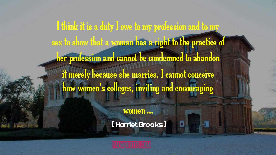 Harriet Peabody quotes by Harriet Brooks