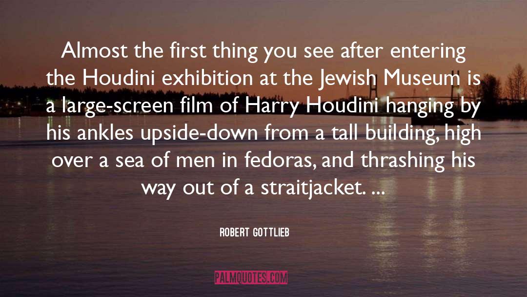 Harry Houdini quotes by Robert Gottlieb