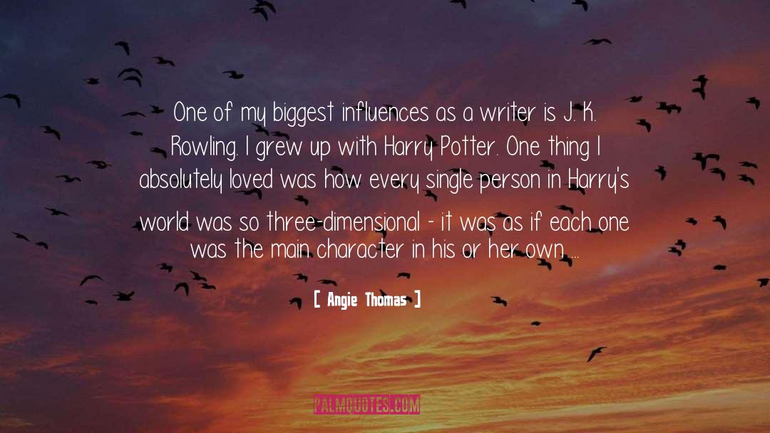 Harry Potter quotes by Angie Thomas