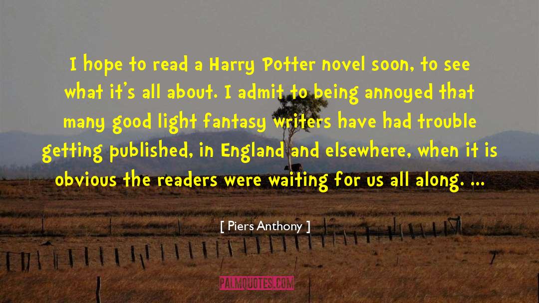 Harry Potter Related quotes by Piers Anthony