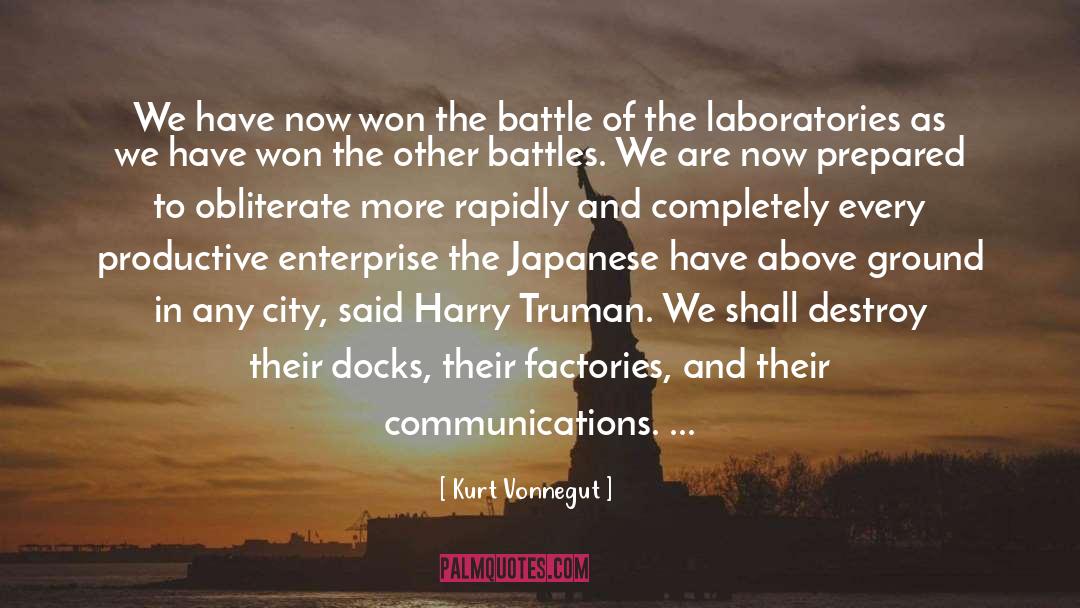 Harry Truman quotes by Kurt Vonnegut