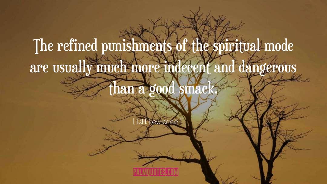 Harsh Punishments quotes by D.H. Lawrence