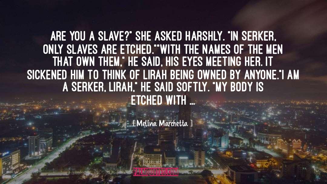 Harshly quotes by Melina Marchetta