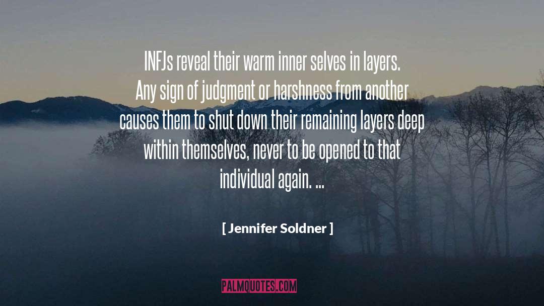 Harshness quotes by Jennifer Soldner