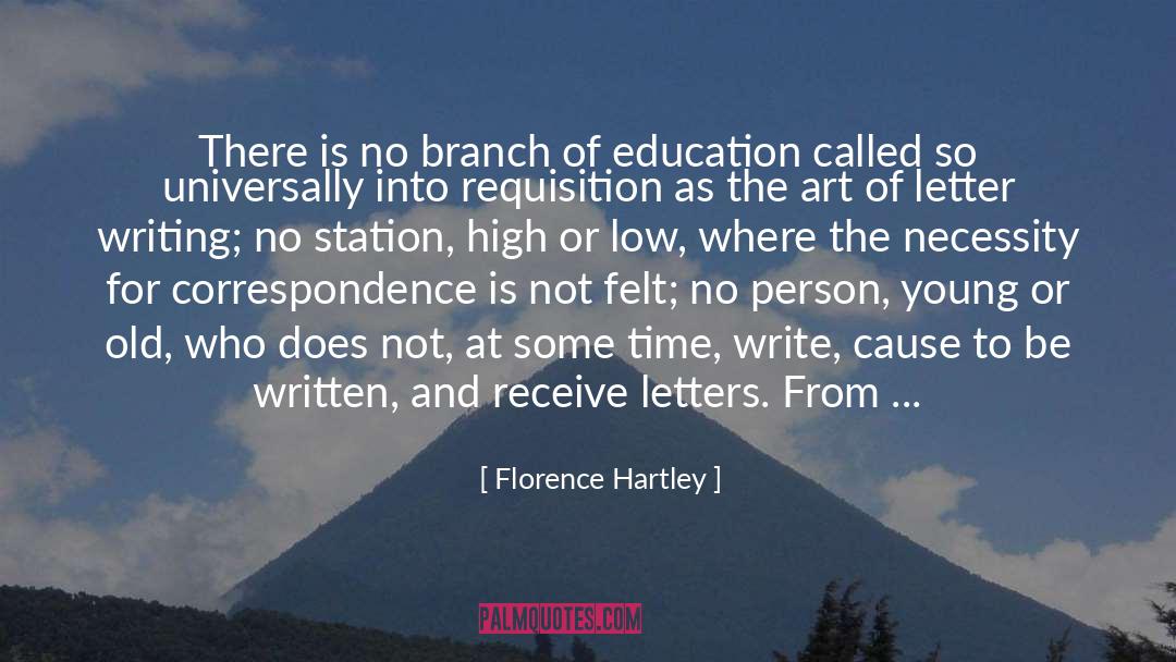 Hartley quotes by Florence Hartley