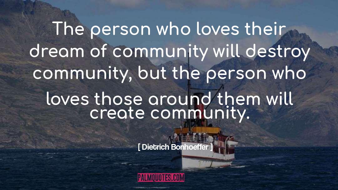 Hartt Community quotes by Dietrich Bonhoeffer