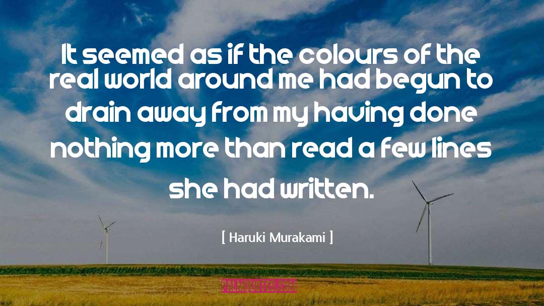 Haruki quotes by Haruki Murakami