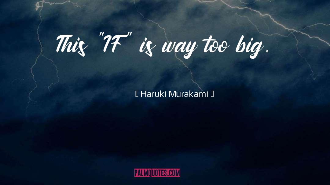 Haruki quotes by Haruki Murakami