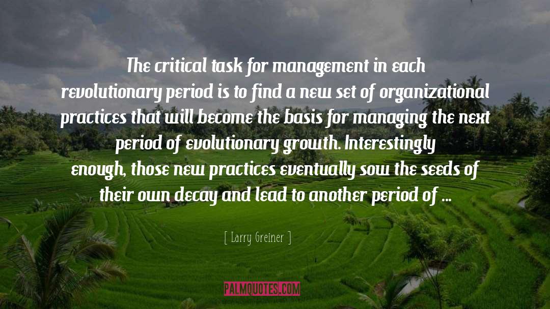 Harvard Business Review quotes by Larry Greiner