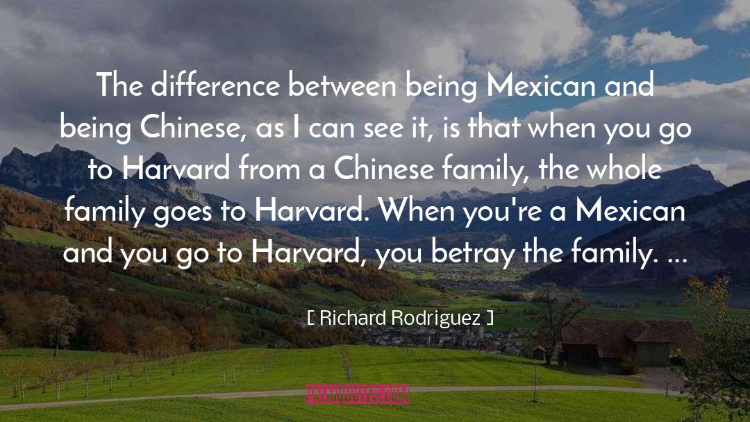 Harvard quotes by Richard Rodriguez