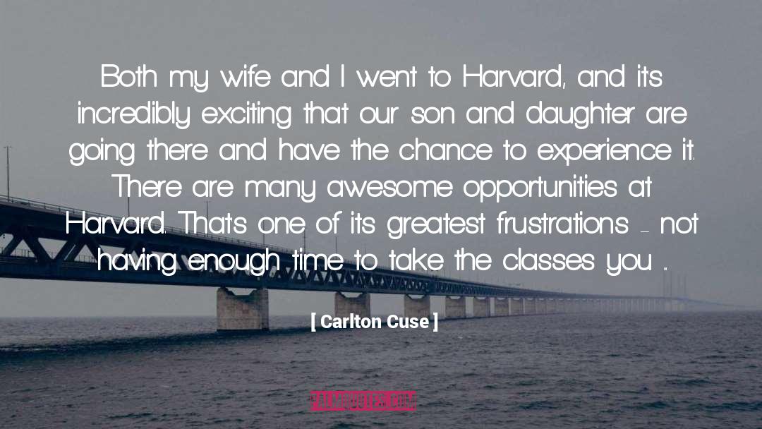Harvard quotes by Carlton Cuse