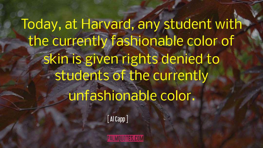 Harvard Student quotes by Al Capp